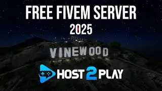 Free FiveM server tutorial 2025! host2play.gratis