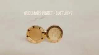 Audemars Piguet Rare Royal Oak Yellow Gold Cufflinks - Luxepolis