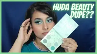 Colourpop Mint To Be Palette Review & Tutorial || Huda Beauty Pastels Mint Dupe || Himanshi Vashisht