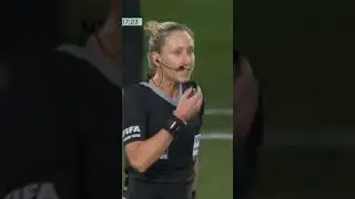 First Time on History 🤔 Referee Speaks Microphone in Women World Cup Final! #worldcup #soccer #fifa