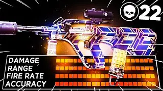 22 KILLS! the 1-BURST AUG SETUP for WARZONE..FAST TTK (BEST AUG CLASS SETUP) - Cold War Warzone