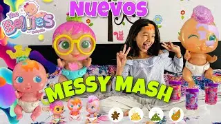 Nuevos 💦 MINI BELLIES MESSY MASH 🎨 ( juguetes de sofifer)