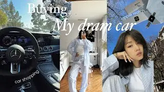 I BOUGHT MY DREAM CAR 🚙✨slice of life⋆˚✿˖&deg; mercedes benz, apple watch, shopping, grwm