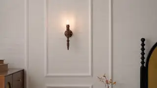 Eloise Wood Wall Lamp &mdash; Vintage Glow, Modern Warmth!