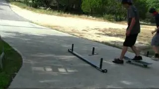 Element drop spot rail