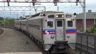 Railfanning Philadelphia: SEPTA Trains Race Through Temple University Station!