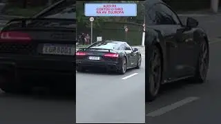 * AUDI R8 CORTOU O GIRO NA AV. EUROPA, S&Atilde;O PAULO, BRASIL #gugatv #audir8  #supercarros #automobile
