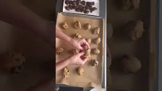 Nutella stuffed cookies