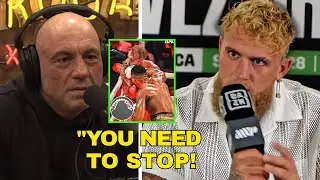 Joe Rogan BEGS Jake Paul to RETIRE After Anthony Joshua KNOCKOUT Loss..