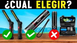 😮 Las 5 Mejores Linternas Led Recargables 2025 (caza- Peque&ntilde;as- Potentes)