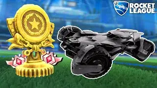 JUGANDO TORNEO DE GRAN CAMPEON CON EL BATIMOVIL! ROCKET LEAGUE