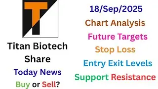 Titan Biotech Share Today | TitanBiotech Stock Technical Analysis Support Resistance Target 1000?