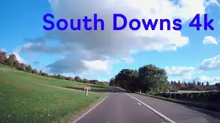 A 4K Drive from Petersfield to Petworth on the A272 taking in views of Hampshire and West Sussex