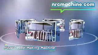 Automatic Paper Tube Machine With 3 Cubic Cutters
