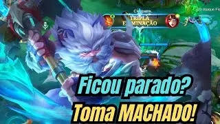MVP NA DERROTA com AULUS JG! 13/8/7 carregando sozinho 😡🔥