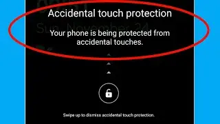 How to On/Off Accidental Touch Protection in Samsung Phone | Accidental Touch Protection On / Off