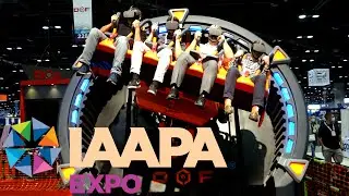 The Best Of IAAPA Expo 2021 (New Rides, Arcade Games, Animatronics & Much More)