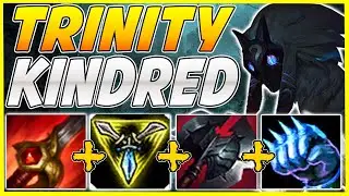 TRINITY FORCE KINDRED ACTUALLY WORKS? CONSTANT SHEEN PROC SPAM KINDRED IS NASTY! - LEAGUE OF LEGENDS