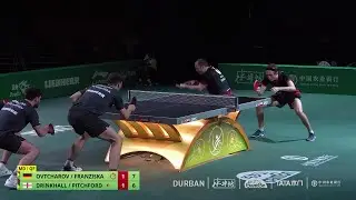 Ovtcharov | Franziska VS Drinkhall | Pitchford | Durban 2023 Quarter Finals Doubles Table Tennis
