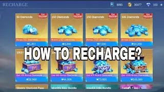 How to Recharge Diamonds in Mobile Legends (Safe & Official Method!)