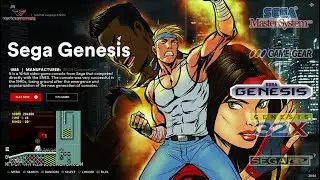 Sega Genesis Game List, Retrostation GTX