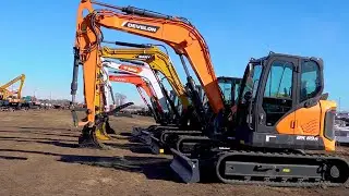 COMPARING KUBOTA, BOBCAT, SANY, AND DEVELON MINI EXCAVATORS