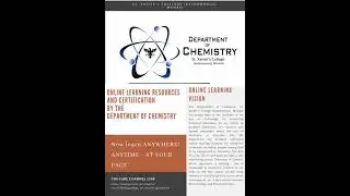 LEARN CHEMISTRY ONLINE: INTRODUCING A MOOC ON CHEMISTRY IN CONTEXT.