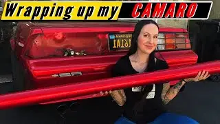 Смотрите, как я оклеиваю свой Camaro пленкой: пошаговое преображение! - Эпизод 1