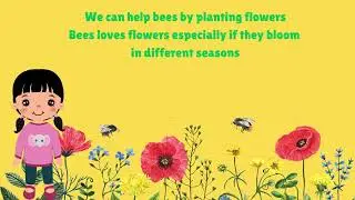 Happy & Friendly Kids Save The Bees#savethebees #kidsnature #kidslearning