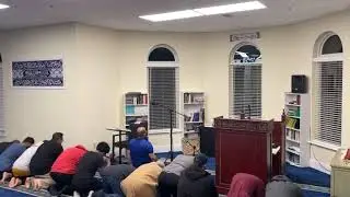 Isha prayer with Sheikh Youssef Yakoub
