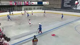 U14 - Czechia Blue vs. Hungary - 2023 World Junior Ball Hockey Championships