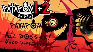 Patapon 1+2 Replay - Patapon 1 All Bosses Hard Difficulty