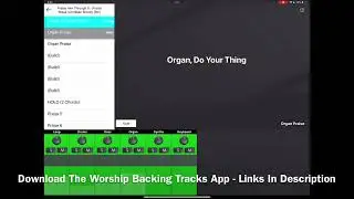 Praise Him Through It - Praise Break (Christian Brown) Worship Backing Tracks App Preview