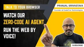 Talk to Your Browser: Watch Our Zero-Code AI Agent Run the Web by Voice!