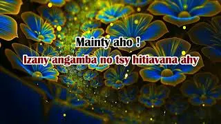 Zeze Mahanoro - Mainty Aho (Nouveauté Gasy Lyrics 2025)