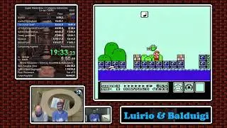 Super Mario Bros. 3 - 100% co-op speedrun by @lionis37 and myself in 1:20:27
