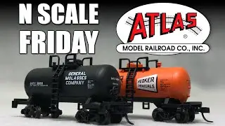 Atlas Shorty Beer Can Tank Cars N Scale Friday