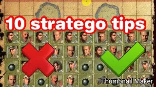Stratego 10 tips to make a setup