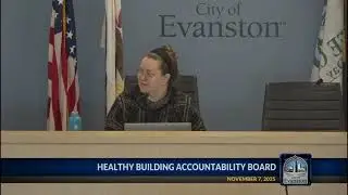 Healthy Buildings Accountability Board Meeting 11-7-2025