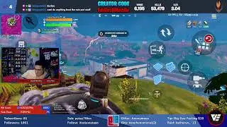 Fortnite Mobile (Live on Twitch) !leaderboard | UseCode:Eddie18mobile #ad