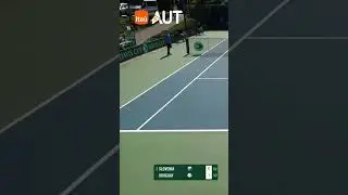 Backhand lob #joaquinaguilar #borartnak #daviscup #tennis #shorts