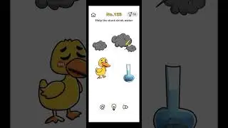 Brain Out | Chapter | No.123 | Help the duck drink water | Walkthrough video!