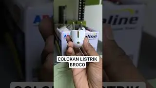 STEKER BROCO | COLOKAN LISTRIK #shorts #steker #colokan #colokanlistrik #listrik #electric #broco