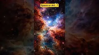 Yeh Painting Nahi, Poora Universe Hai! 🌌 #viralreels #facts #amazingfacts #shorts