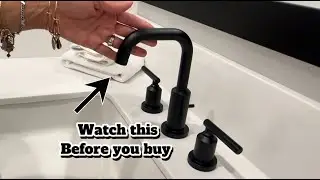 Moen Gibson Matte Black Widespread Faucet TV6142BL &ndash; Modern Bathroom Upgrade