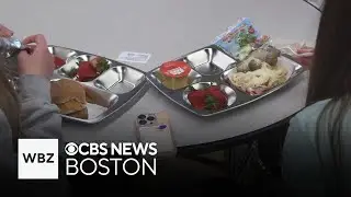 Needham schools cut down on food waste with reusable metal trays