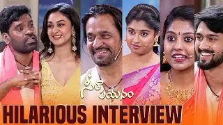 Arjun Sarja & Aishwarya Seetha Payanam Team Hilarious interview with Bithiri Satti | Shrasti Verma