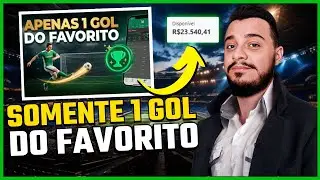 🔥 ESSA ESTRAT&Eacute;GIA NA BET365 S&Oacute; PRECISA DE 1 GOL