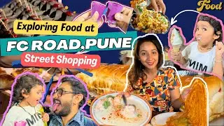😋FC Road Pune: Mouth Watering Food Places Famous & Oldest | Street Shopping | The College Vibes