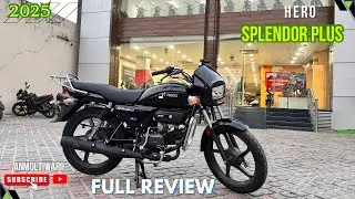 2025 hero splendor plus full review 😻| splendor plus most worth it varaint walkaround 🔥😍